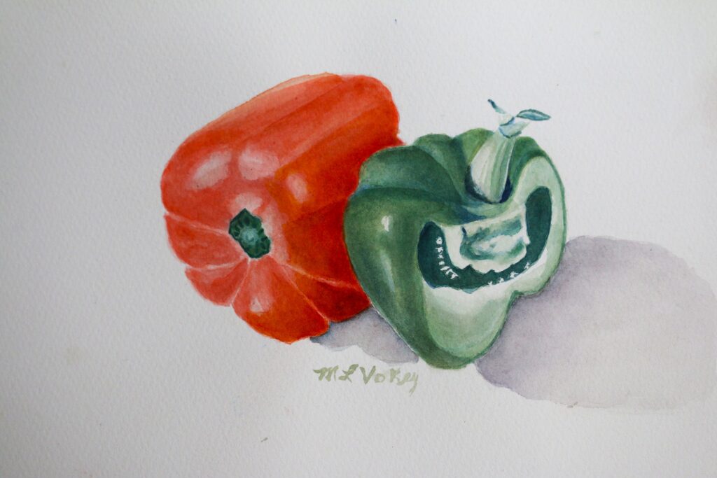 MaryLou Vokey 2025 art Pick a Peck of Peppers Pick a Peck of Peppers by Mary Lou Vokey